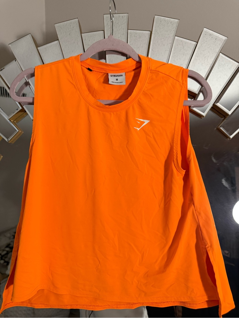 Gymshark Bright Orange Women’s Sleeveless Training Tank